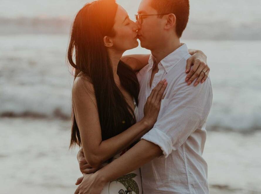 maui proposal photo session on the beach