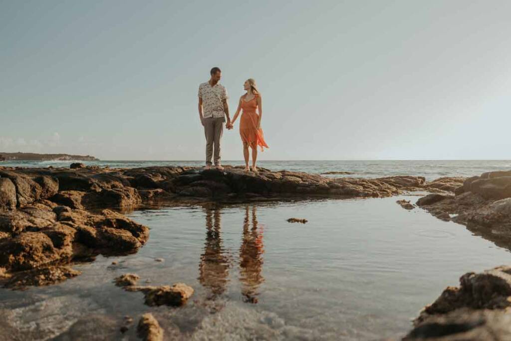 maui engagement photography