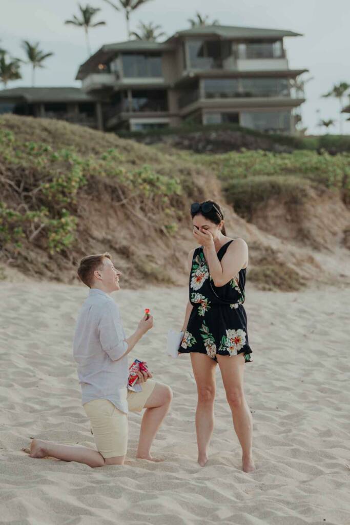 maui proposal photography