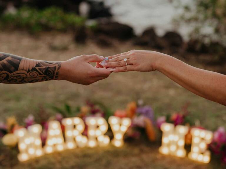 maui proposal photography