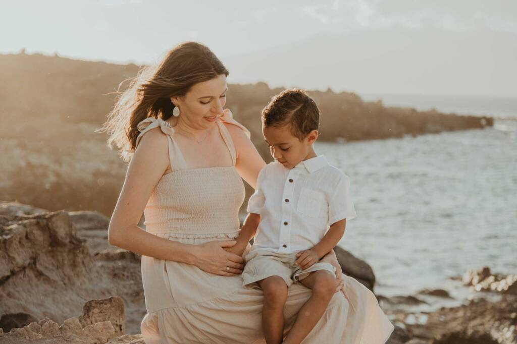 maui maternity photoshoot