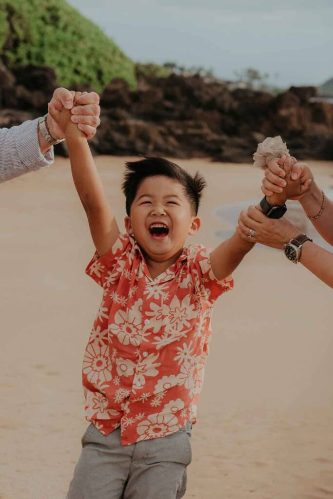 hawaii photography session on the beach