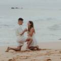 A Sunset Beach Proposal in Maui | Ryan & Claudia
