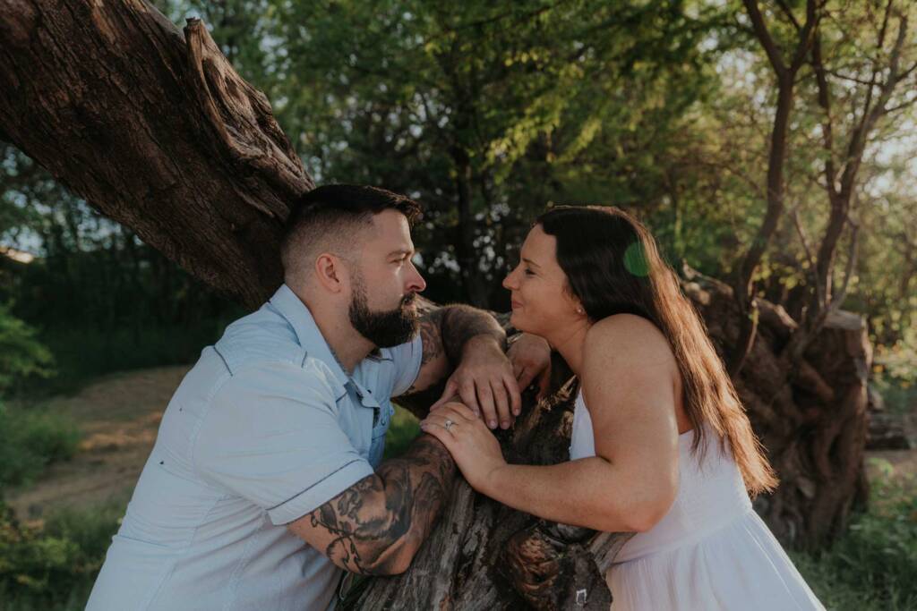 couple engagement photoshoot on maui hawaii